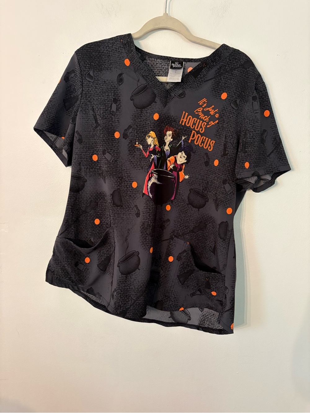 Disney Black & Orange Hocus Pocus Short-Sleeve Tee